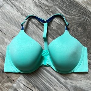 Like New Victoria Secret Racerback Semi Demi Bra